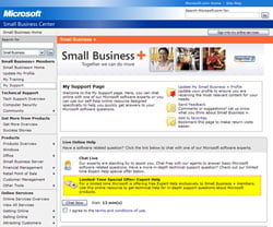 Microsoft Adds Support, Gets Personal on Portal