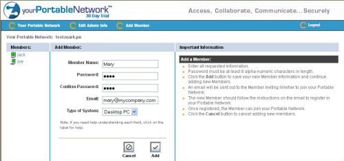 Your Portable Network