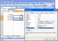 Excel formatting