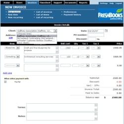 FreshBooks Makes Invoicing All But Automatic