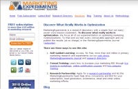 MarketingExperiments.com; marketing tools 