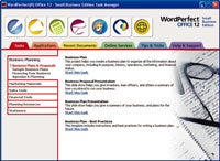 WordPerfect Office 12 Small Business Edition: Task Manager