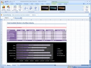 Calculated Change in Excel