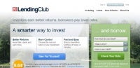 LendingClub.com screen shot; small business technology