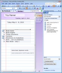 OneNote 2003; Microsoft small business