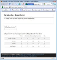 choose a grid format question; small business software