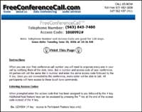 Free Conference Call Services for Small Business