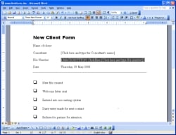 Microsoft Word: Working with Field Codes