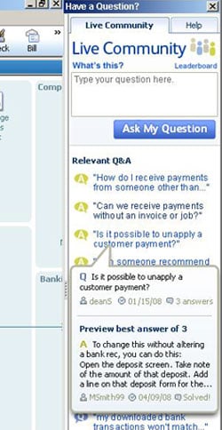 QuickBooks 2009 More Online and More Worldly