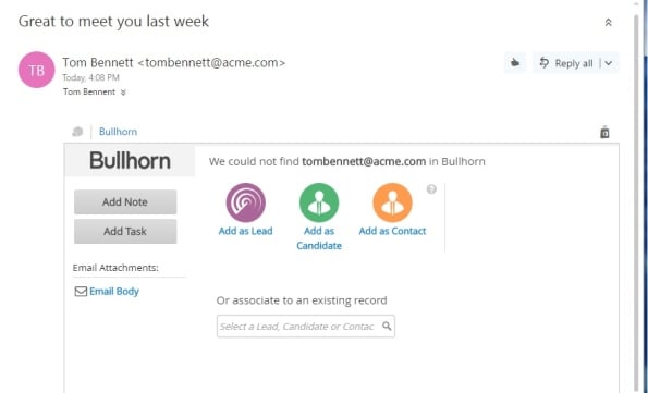 Bullhorn CRM Brings Customer Relationships into Focus