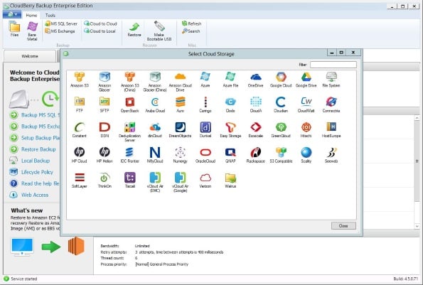 Data Backup Software Review: CloudBerry Lab Backup 4.5