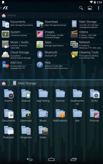 Productivity apps: FX File Explorer