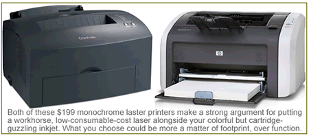 HP LaserJet 1012, Lexmark E220 Reviews