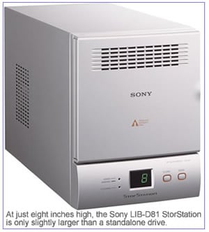 Sony’s Sleek New StorStation