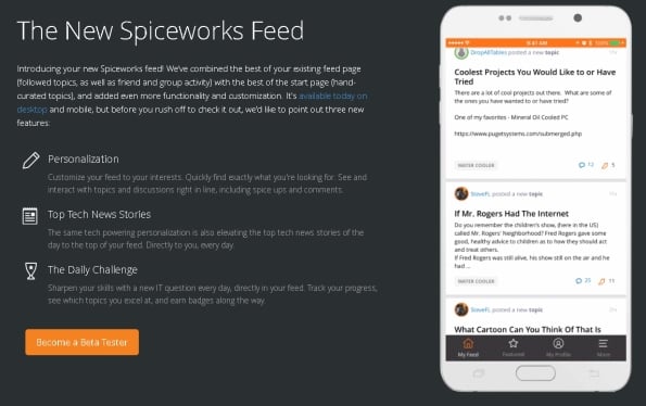 Spiceworks Mobile App Sharpens IT Skills