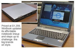 WinBook X4 Notebook PC Review