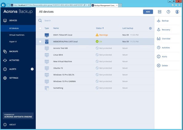 Acronis Backup 1