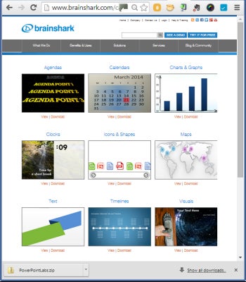 Brainshark PowerPoint design tool