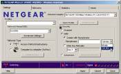 Connecting to a WEP-protected wireless network with Netgear's connection software