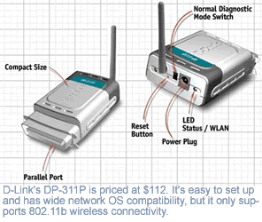 D-Link Air Wireless 2.4GHz Print Server