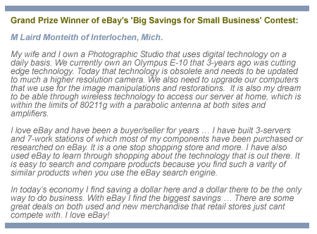 eBay Says 2004 is the ‘Year of the Small Business’