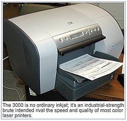 HP 3000 Business Inkjet Review