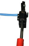 Strip 1 inch of cable jacket