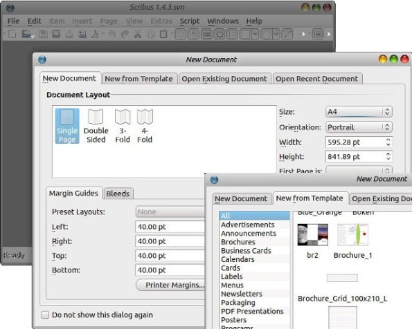 Scribus: open source desktop publishing software