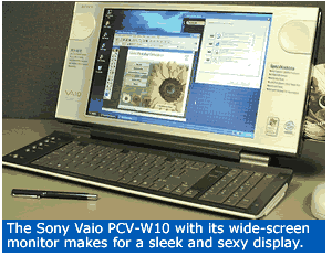Test Drive: Sony Vaio PCV-W10 Review