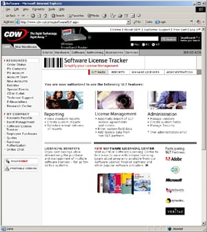 Manage Software Licenses with CDW