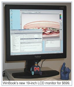 Priced To Please, WinBook Debuts A New LCD Monitor