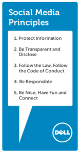 dell's social media principles